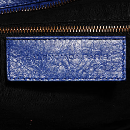 Balenciaga Agneau Classic Hardware Maxi Twiggy Bleuette 16 of 17