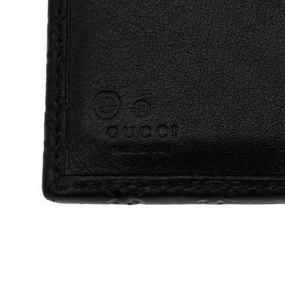 Gucci Microguccissima Snap Bi-Fold Wallet Black 6 of 7
