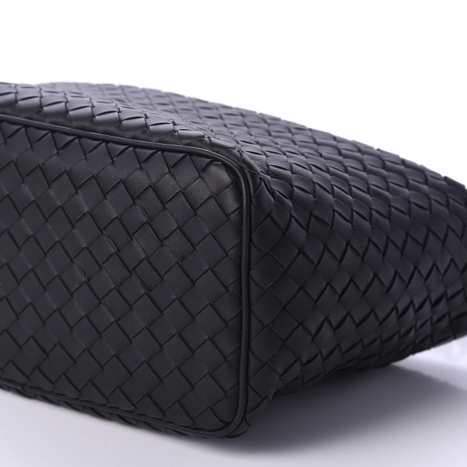 Bottega Veneta Nappa Intrecciato Small Shoulder Bag Black 7 of 11