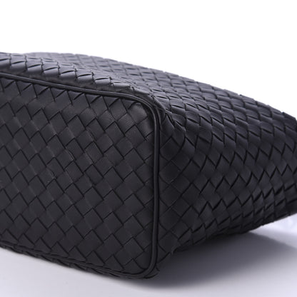 Bottega Veneta Nappa Intrecciato Small Shoulder Bag Black 7 of 11