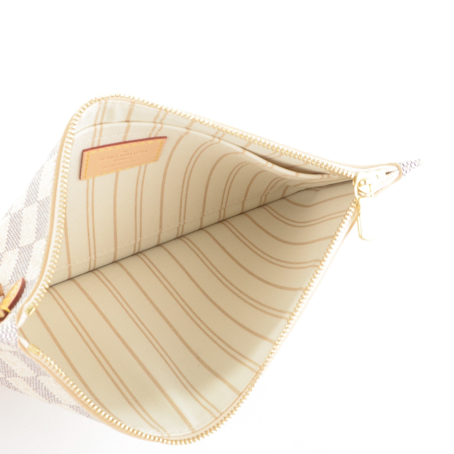 Louis Vuitton Damier Azur Neverfull MM GM Pochette 5 of 7