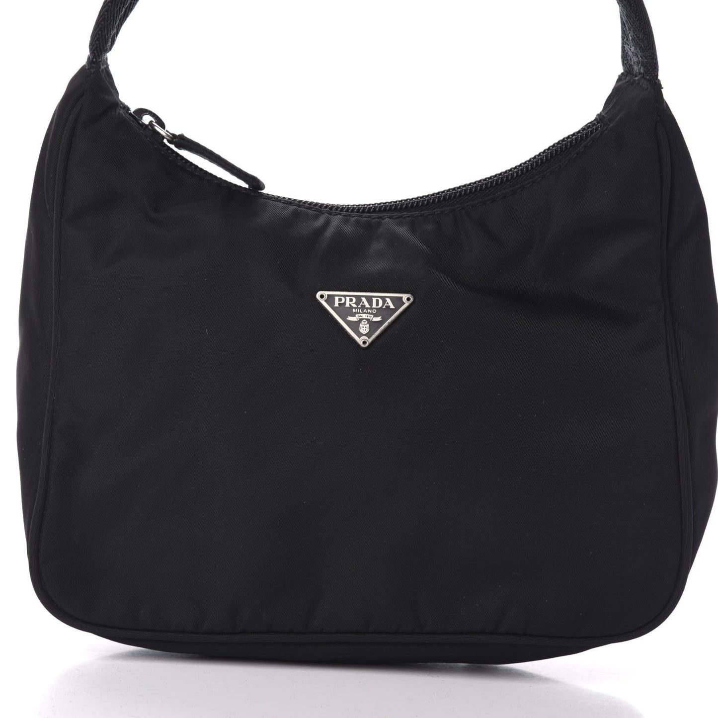 Tessuto Nylon Sport Shoulder Bag Black