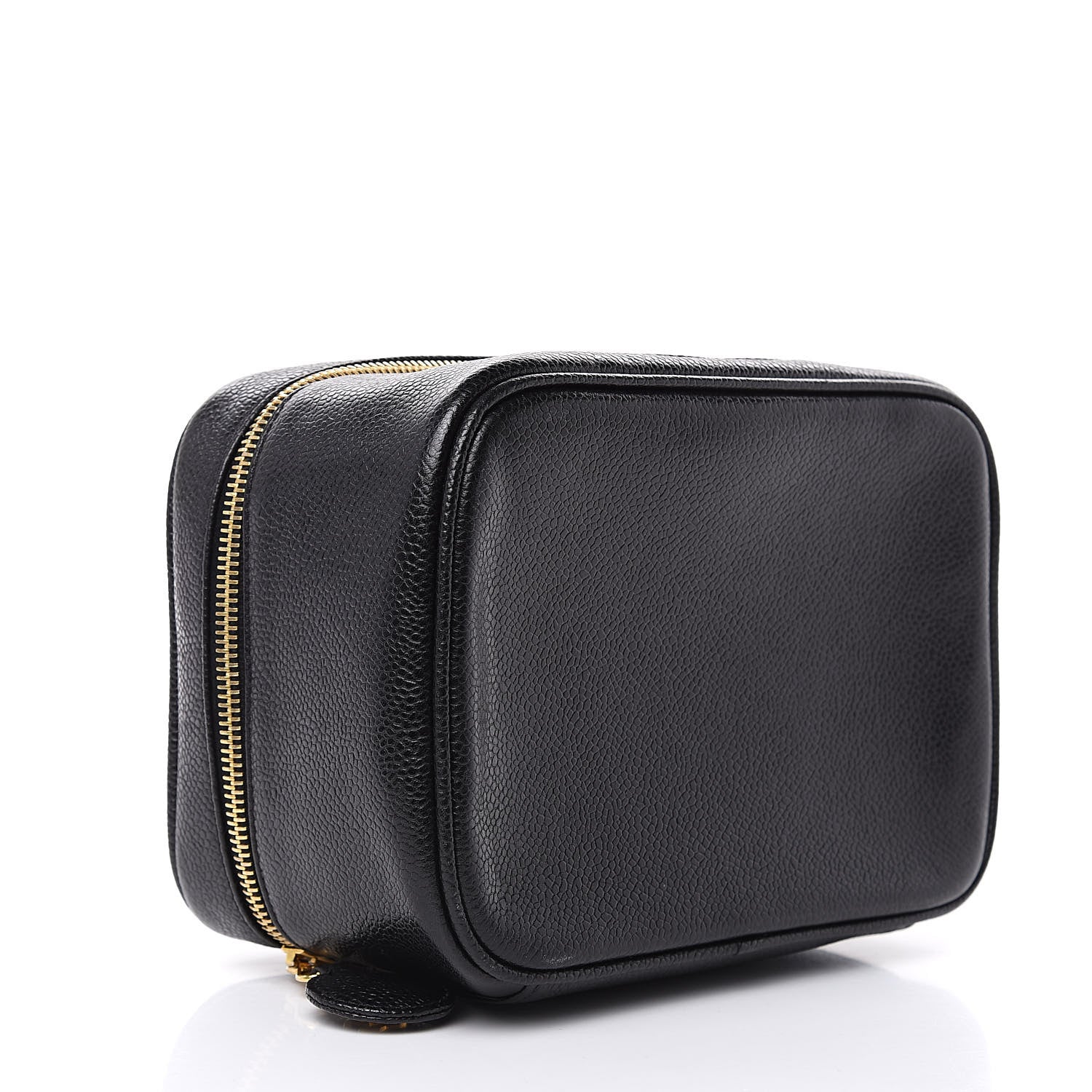 Chanel Caviar Vanity Cosmetic Case Black 3 of 10