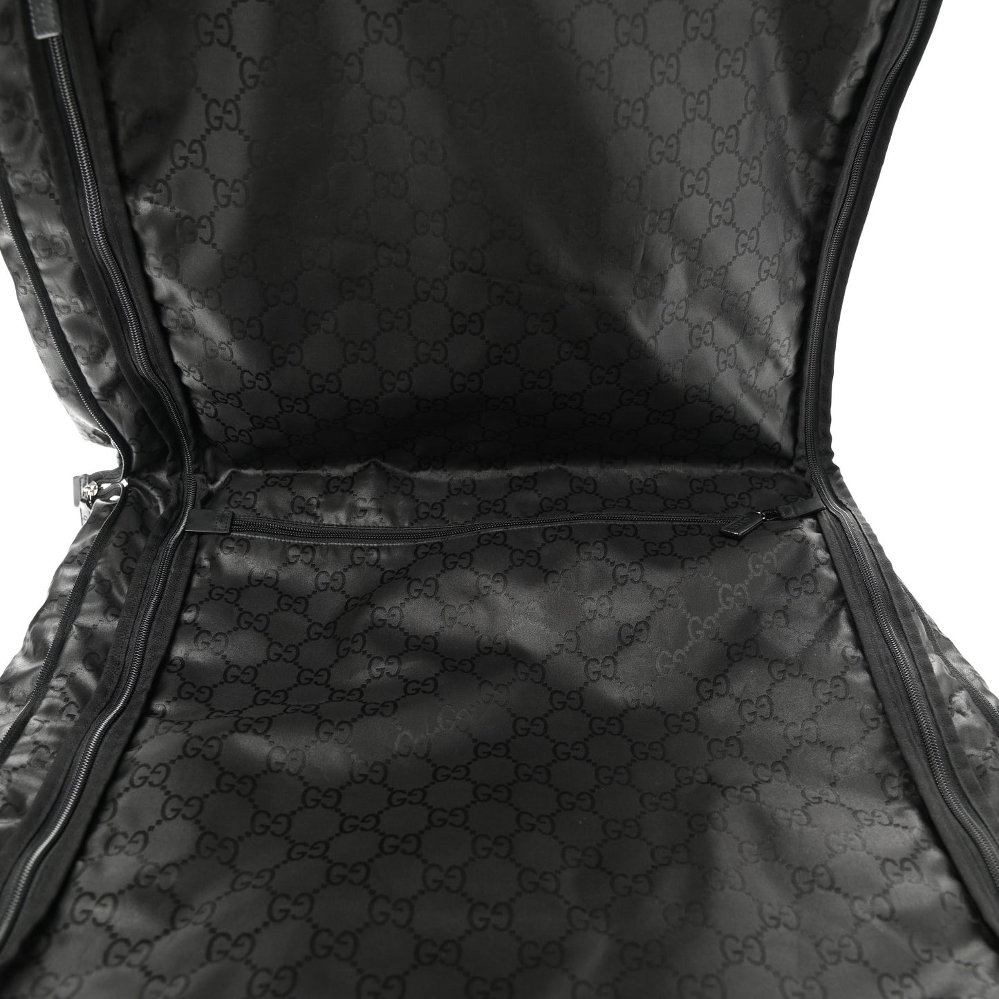 Nylon Monogram Collapsible Travel Bag Black