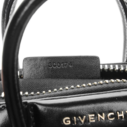 Givenchy Shiny Lord Calfskin Mini Antigona Black 7 of 8