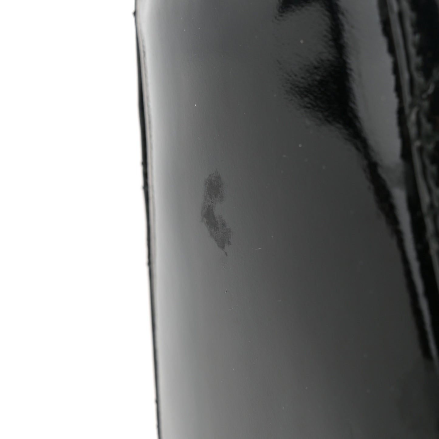 Patent Cannage Large Lady Dior Black