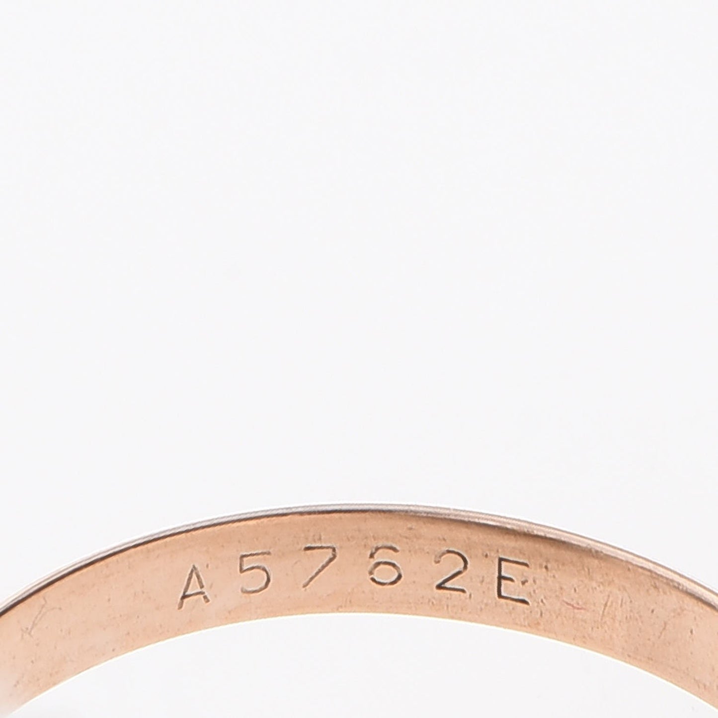 18K Pink Yellow White Gold Les Must De Trinity Five Band Ring 51 5.75