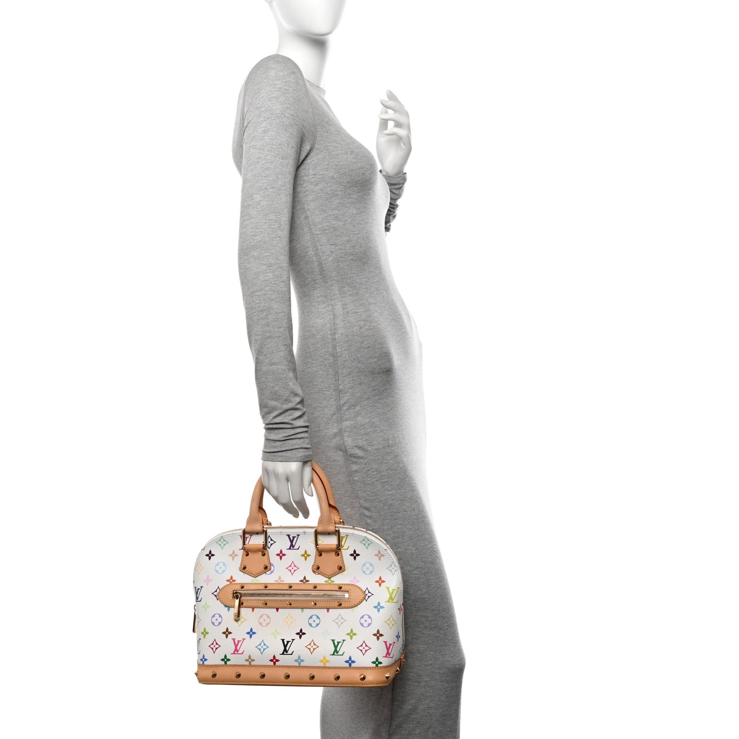 Monogram Multicolor Alma White