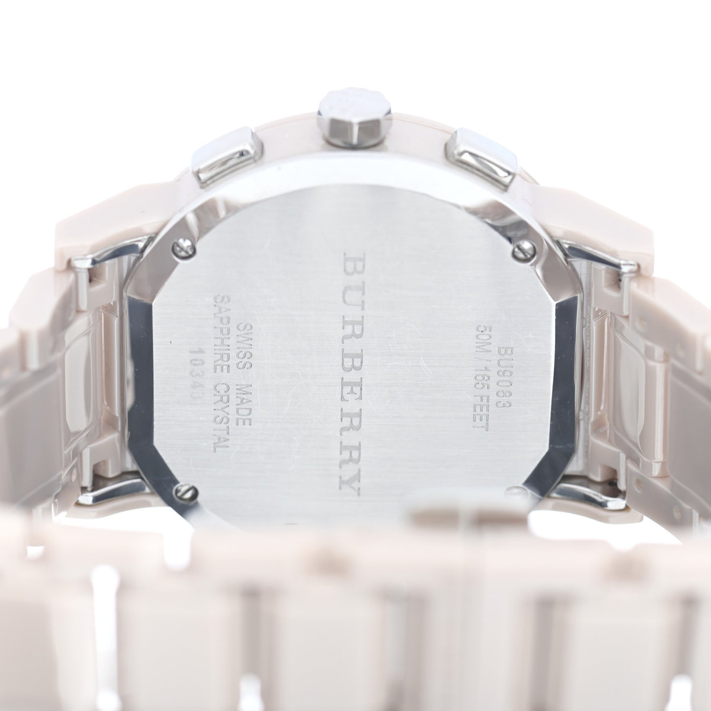 Ceramic 38mm City Trench Chronograph Quartz Watch Taupe BU9083