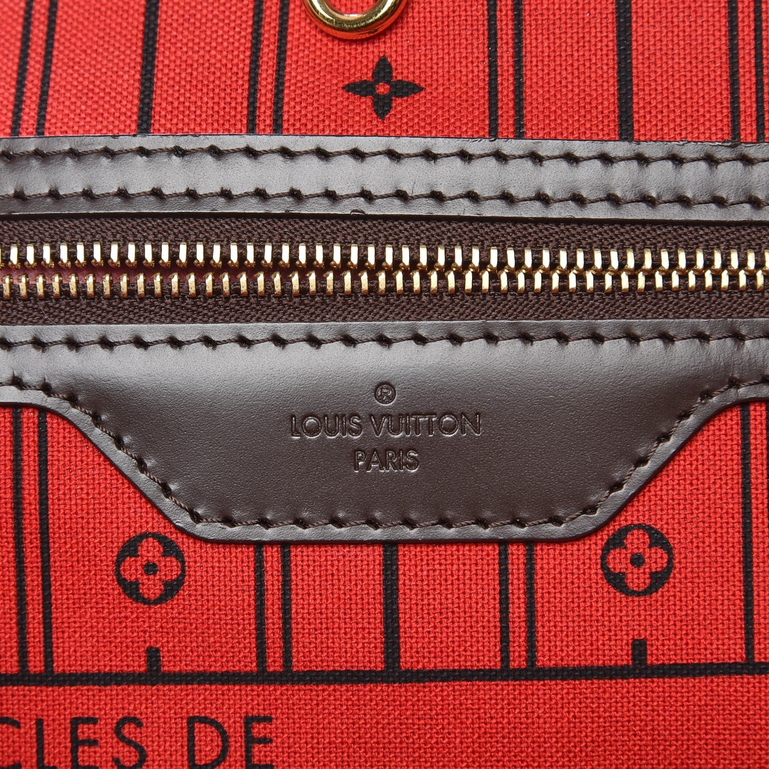 Louis Vuitton Damier Ebene Neverfull GM 6 of 8