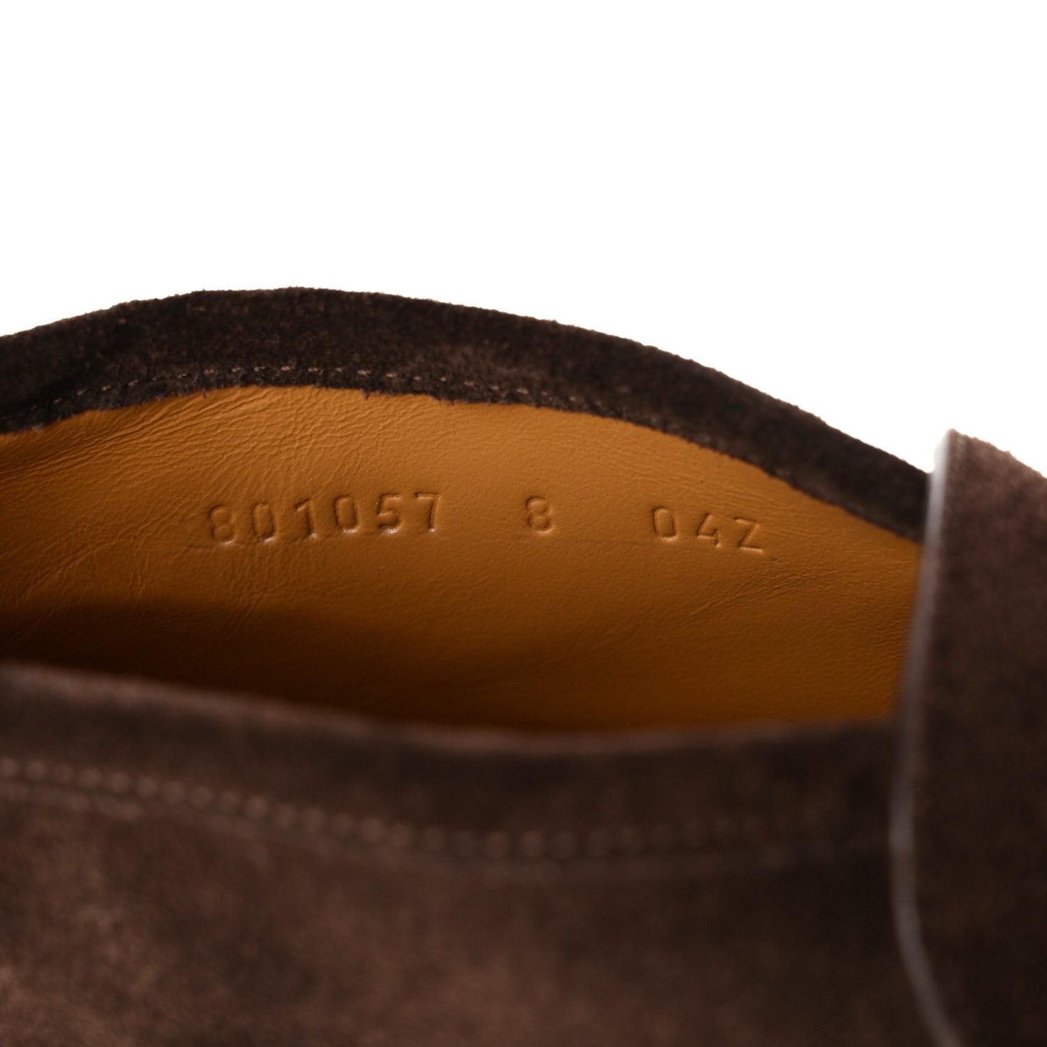 Gucci Suede Mens Horsebit Ankle Boots 8 Dark Brown 8 of 9