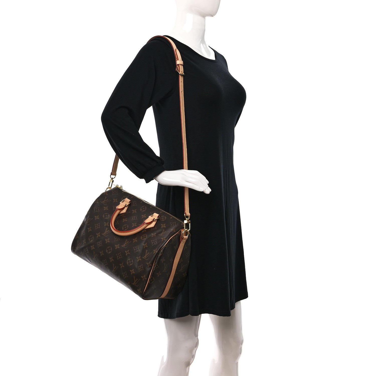 Louis Vuitton Monogram Speedy Bandouliere 30 2 of 11