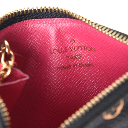 Louis Vuitton Monogram Multicolor Key Pouch Black Grenade 6 of 7