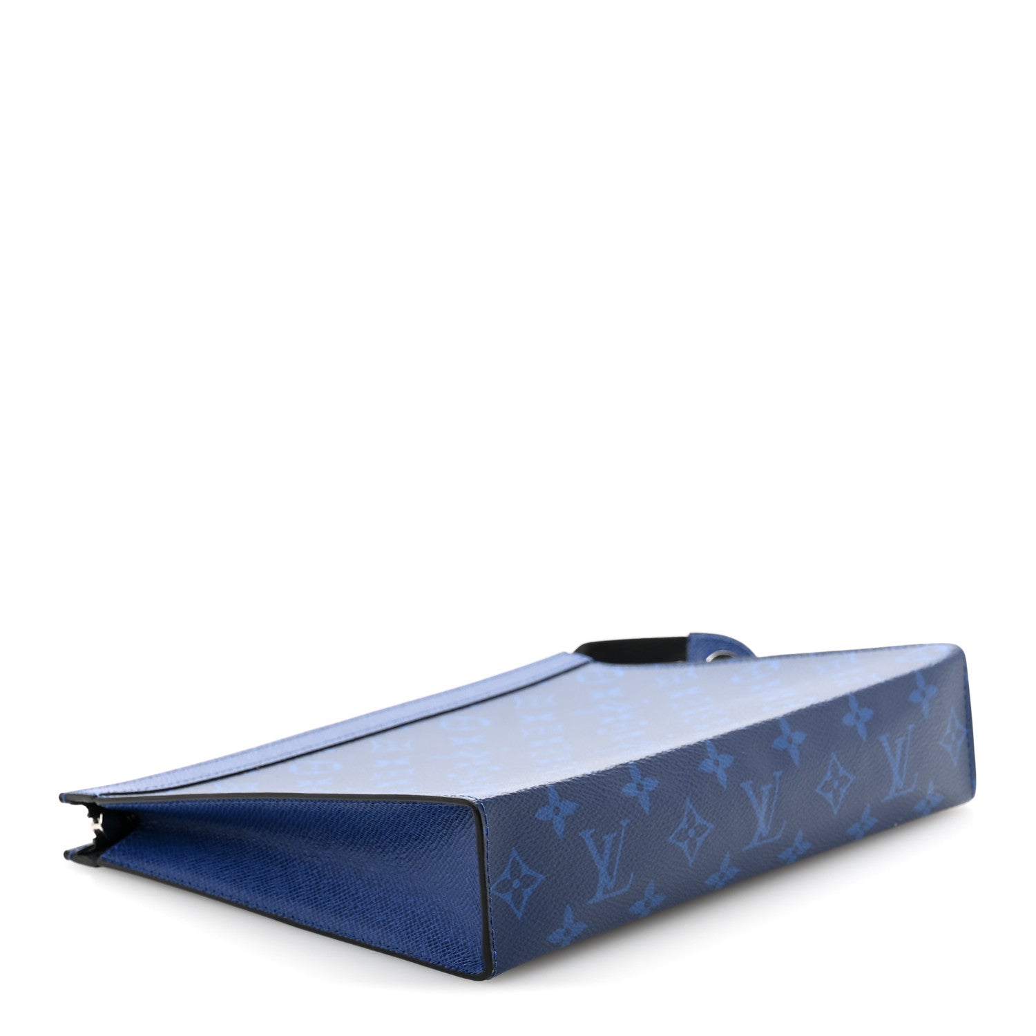 Louis Vuitton Monogram Eclipse Pochette Voyage MM  Pacific Blue 4 of 8