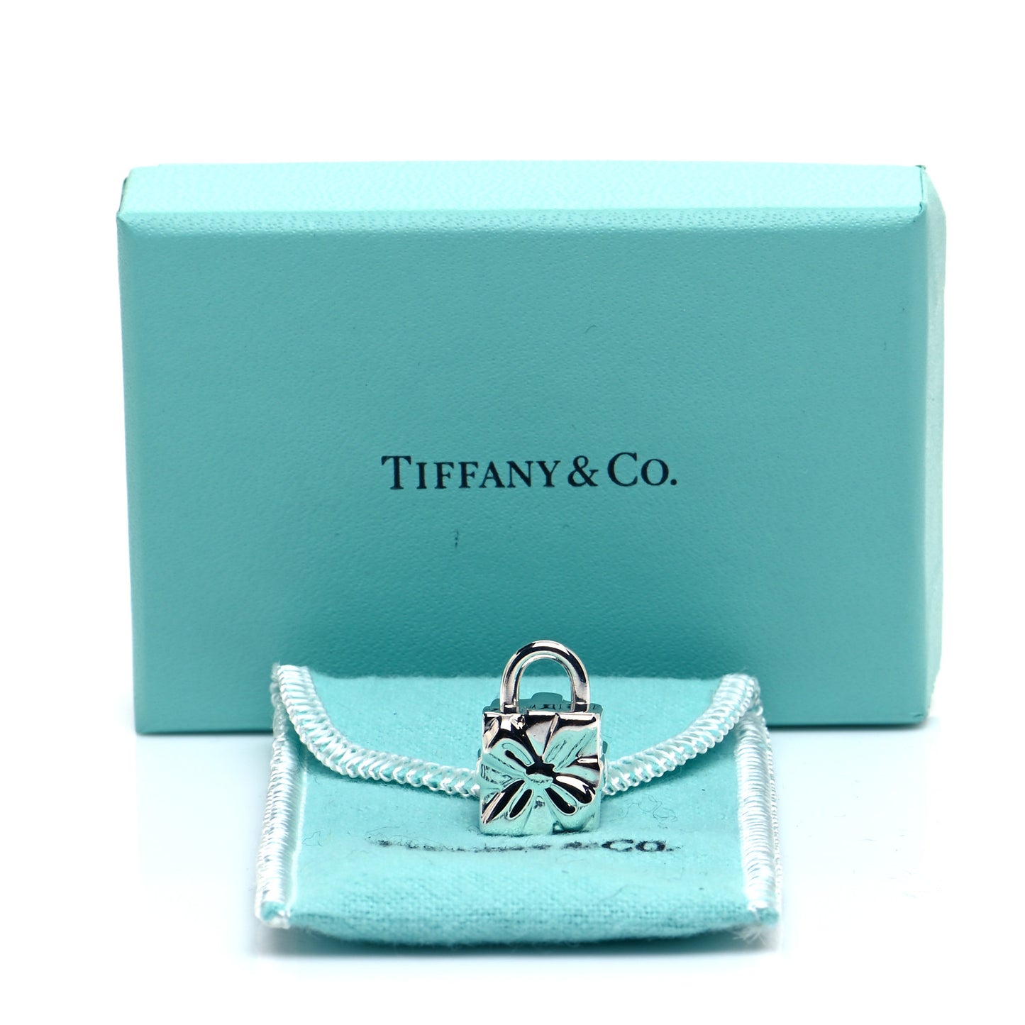Sterling Silver Gift Box Charm