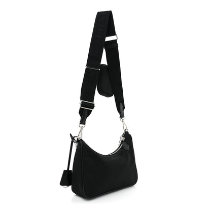Prada Nylon Re-Edition 2005 Shoulder Bag Black 3 of 8