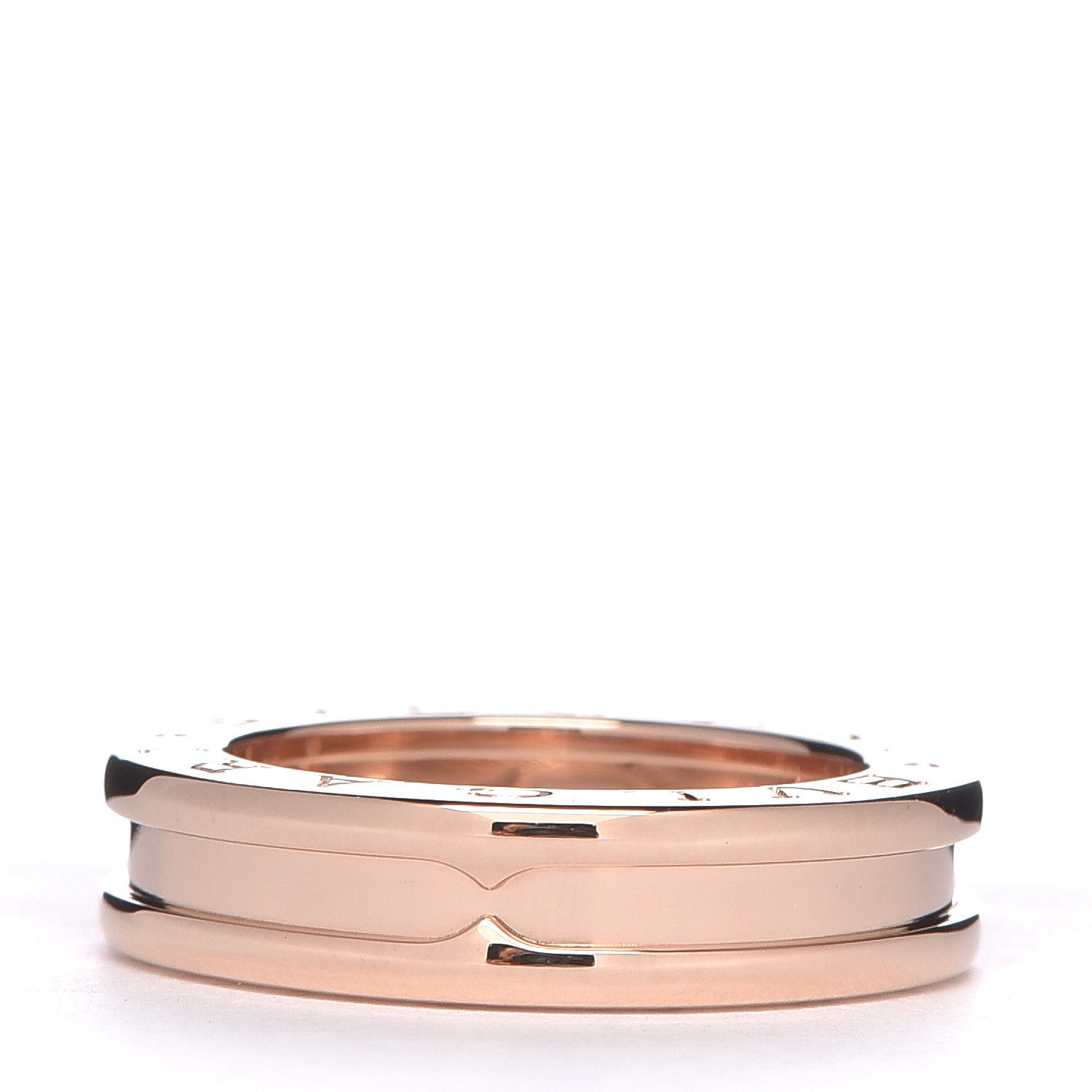 Bulgari 18K Rose Gold B.Zero1 One-Band Ring 47 4.25 3 of 7