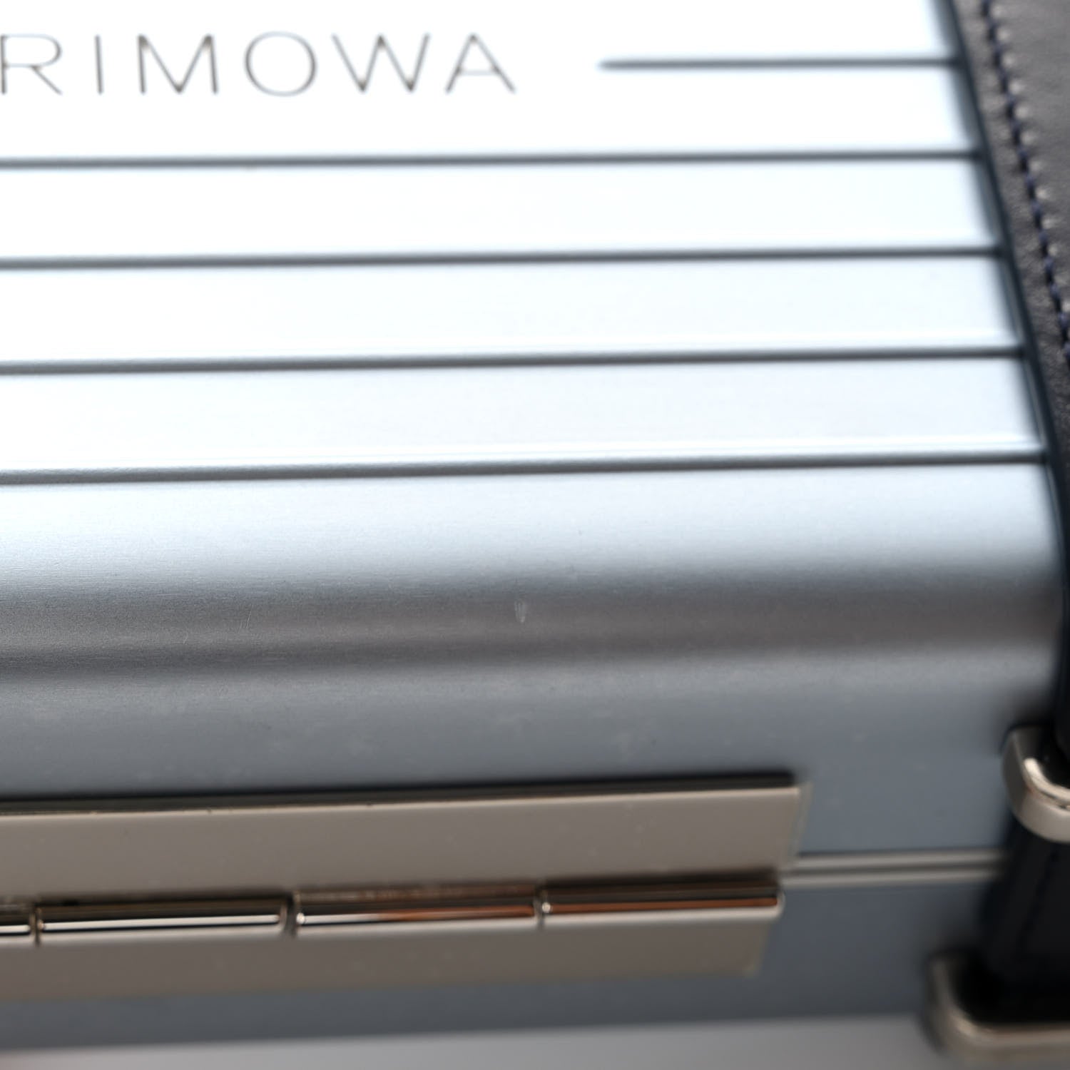 Christian Dior X RIMOWA Aluminum Personal Clutch On Strap Bleu 15 of 15