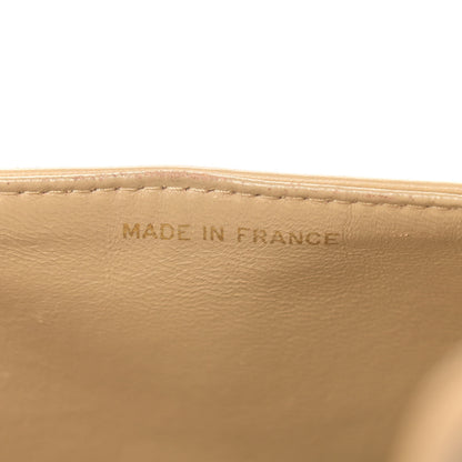 Chanel Lambskin Quilted Medium Double Flap Beige 7 of 14