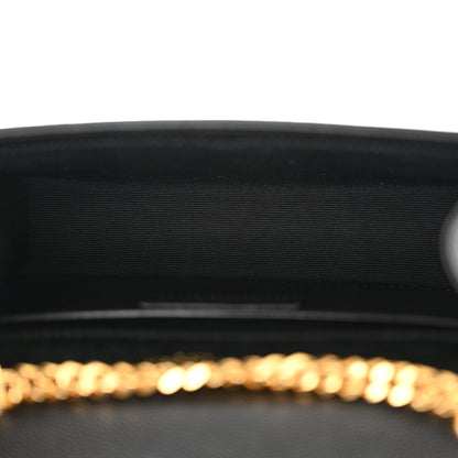 Saint Laurent Grain De Poudre Small Monogram Kate Satchel Black 5 of 10