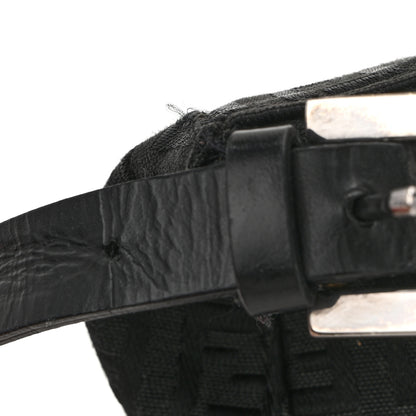 Fendi Zucchino Baguette Black 15 of 17