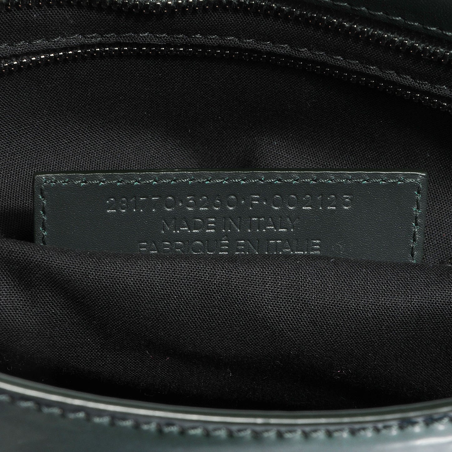 Smooth Calfskin Metallic Patent Giant 12 Silver Hardware City Vert Poker Fonce