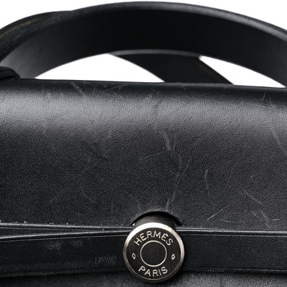 Hermes Toile Vache Hunter Herbag 50 Black 18 of 19