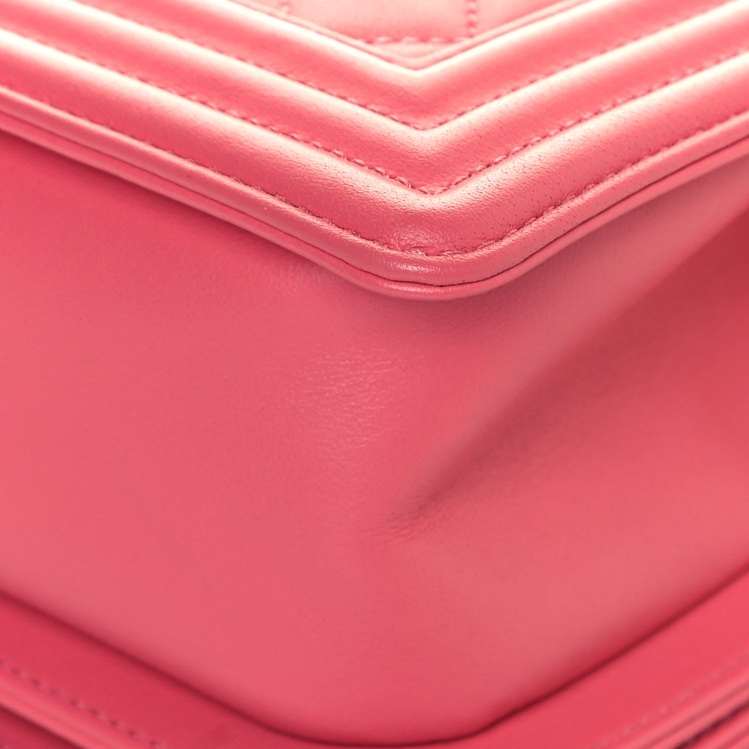 Chanel Calfskin Quilted Medium Boy Flap Pink 12 of 15