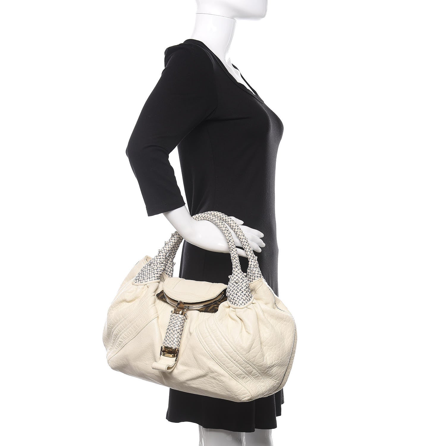 Fendi Nappa Nuvolata Spy White 2 of 9