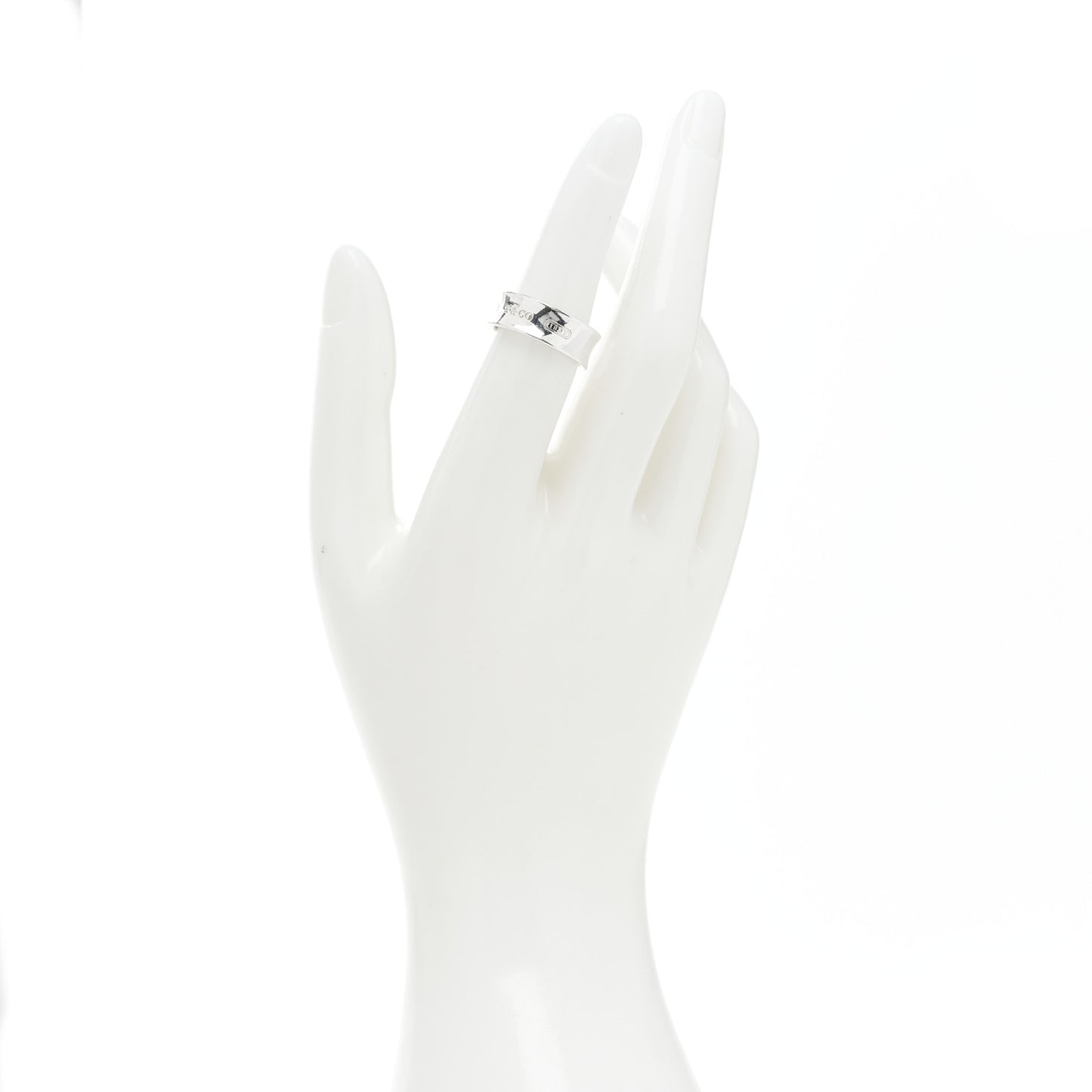 Sterling Silver 1837 Band Ring 50 5.5