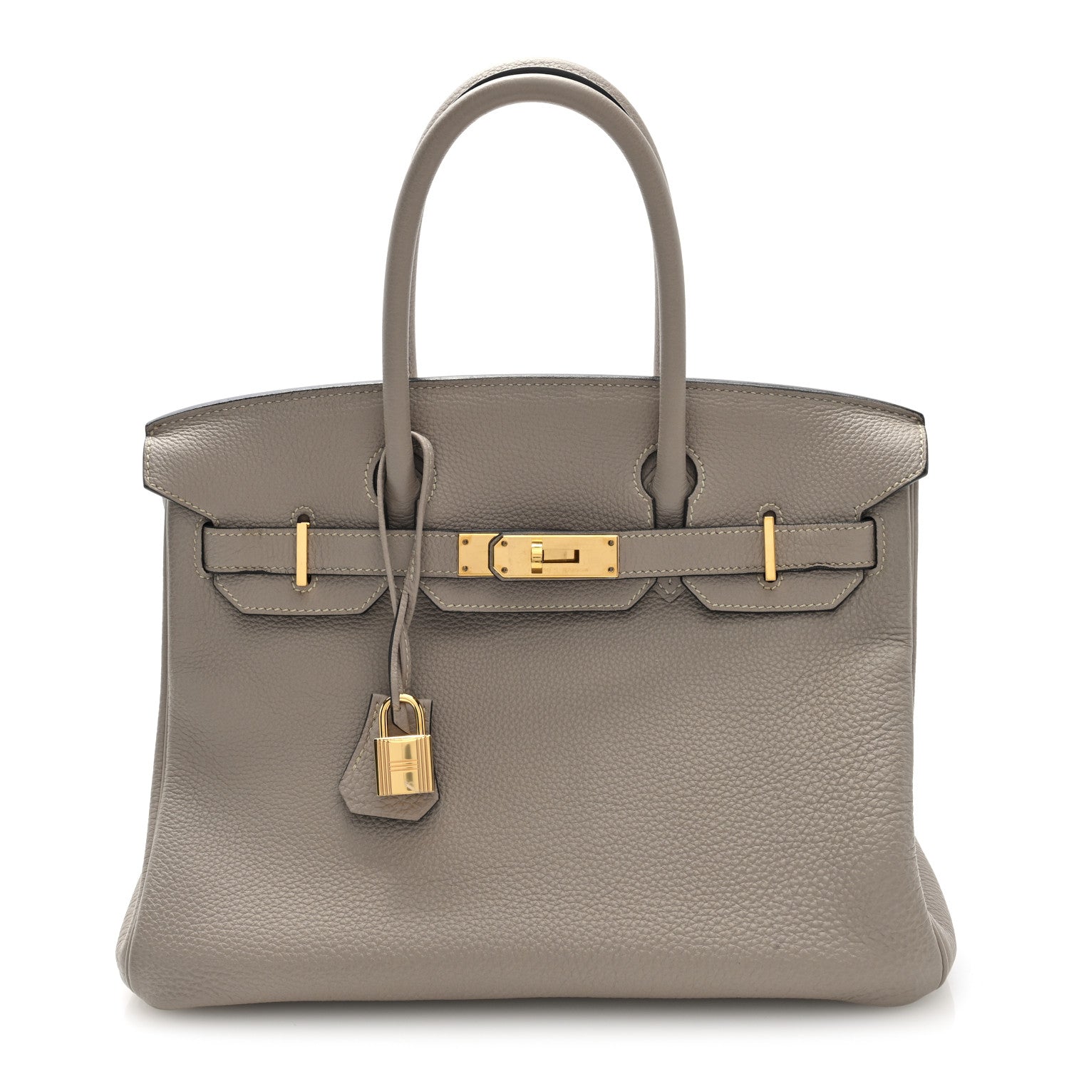 Hermes Togo BIRKIN 30 Gris Tourterelle 1 of 10