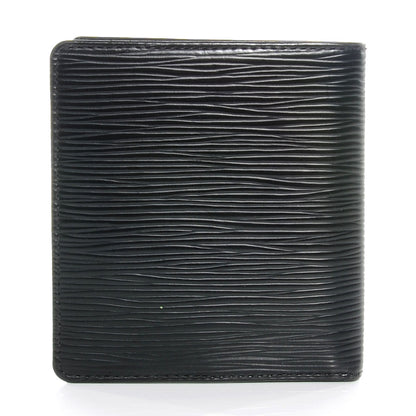 Louis Vuitton Epi Billfold Wallet 6 Slot Black 3 of 8