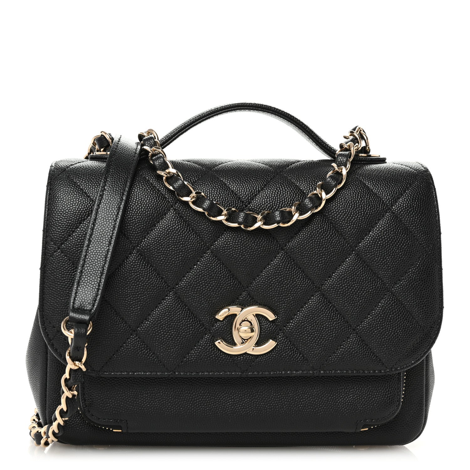 Chanel Caviar Quilted Medium Business Affinity Flap Black 1 of 10