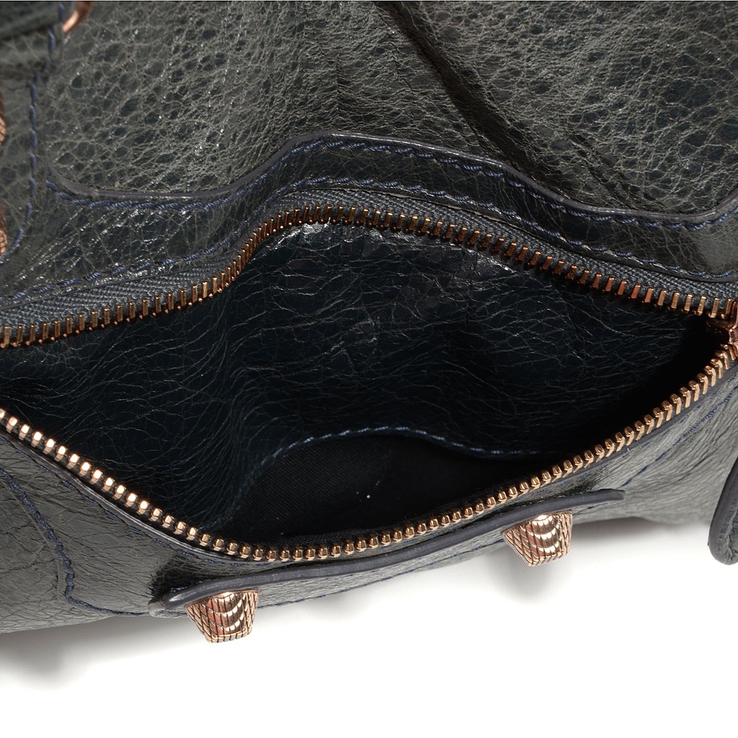 Agneau Giant 12 Rose Gold Hardware City Anthracite