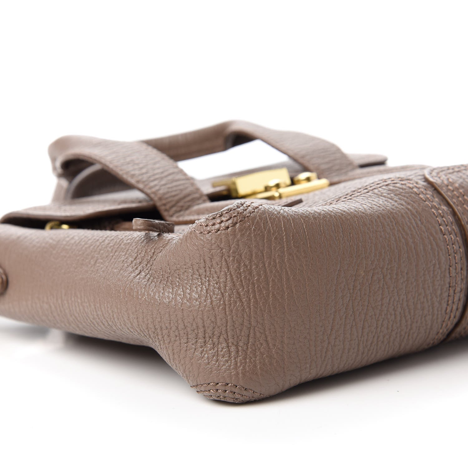 3.1 Phillip Lim Textured Calfskin Mini Pashli Satchel Taupe 6 of 10
