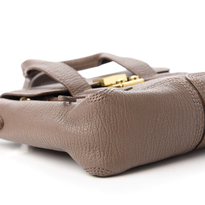 3.1 Phillip Lim Textured Calfskin Mini Pashli Satchel Taupe 6 of 10
