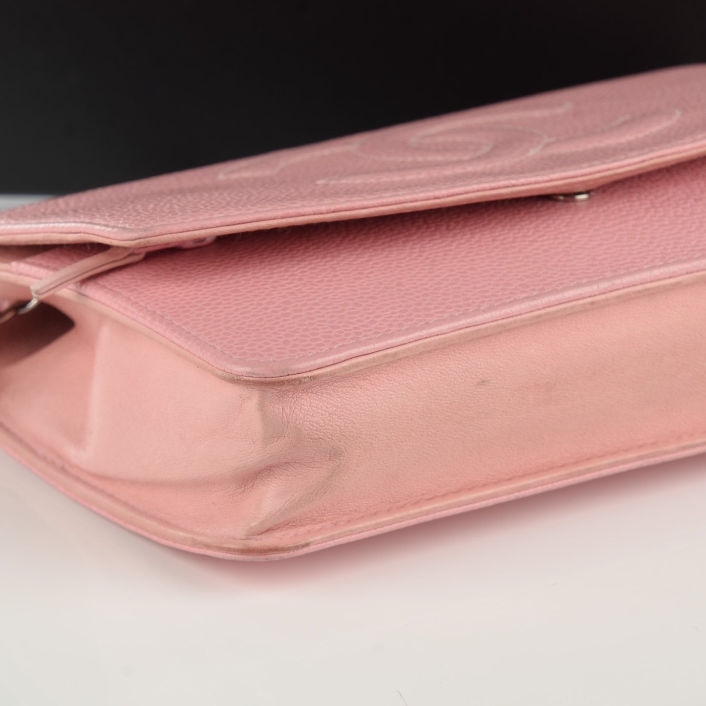 Caviar Timeless CC Wallet on Chain WOC Pink