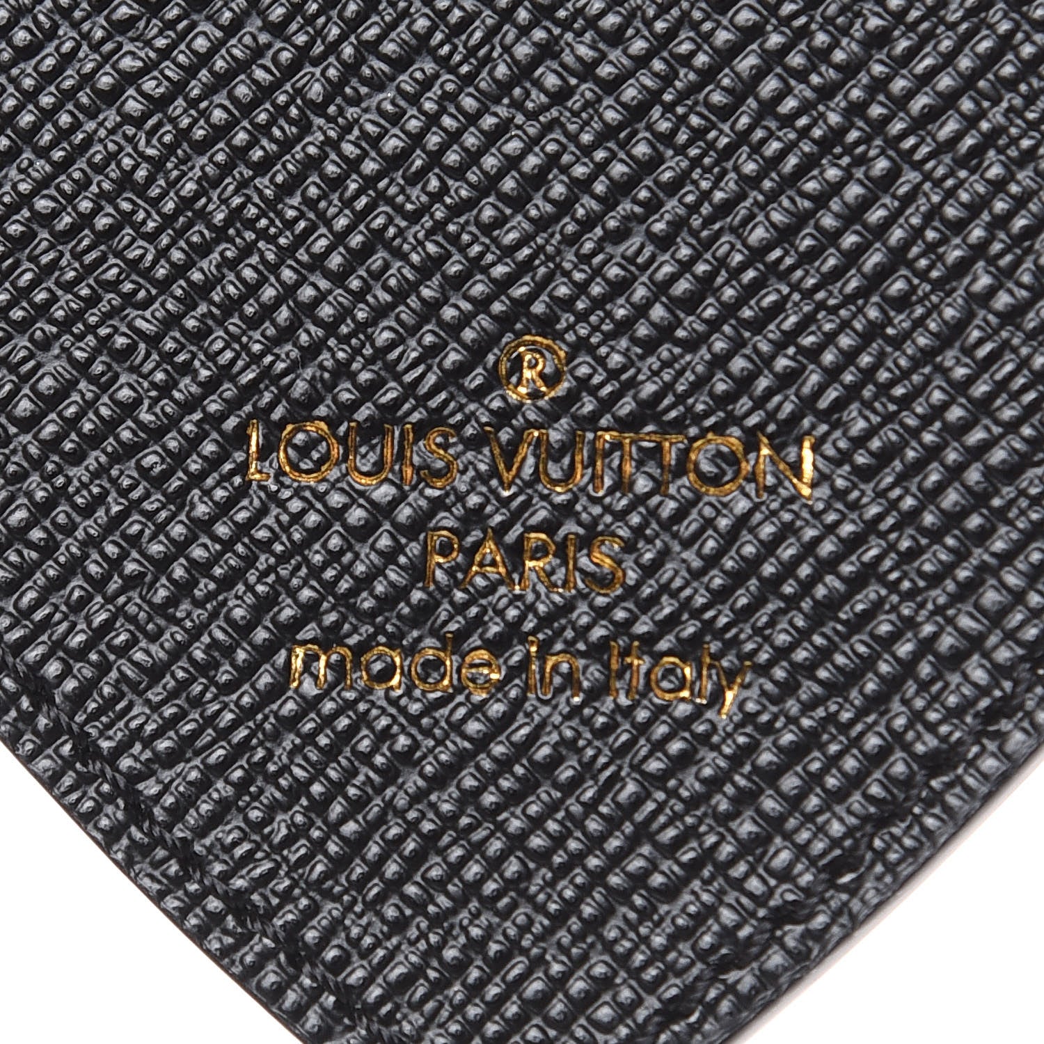 Louis Vuitton Calfskin World Tour Bag Charm Key Holder Black 3 of 5