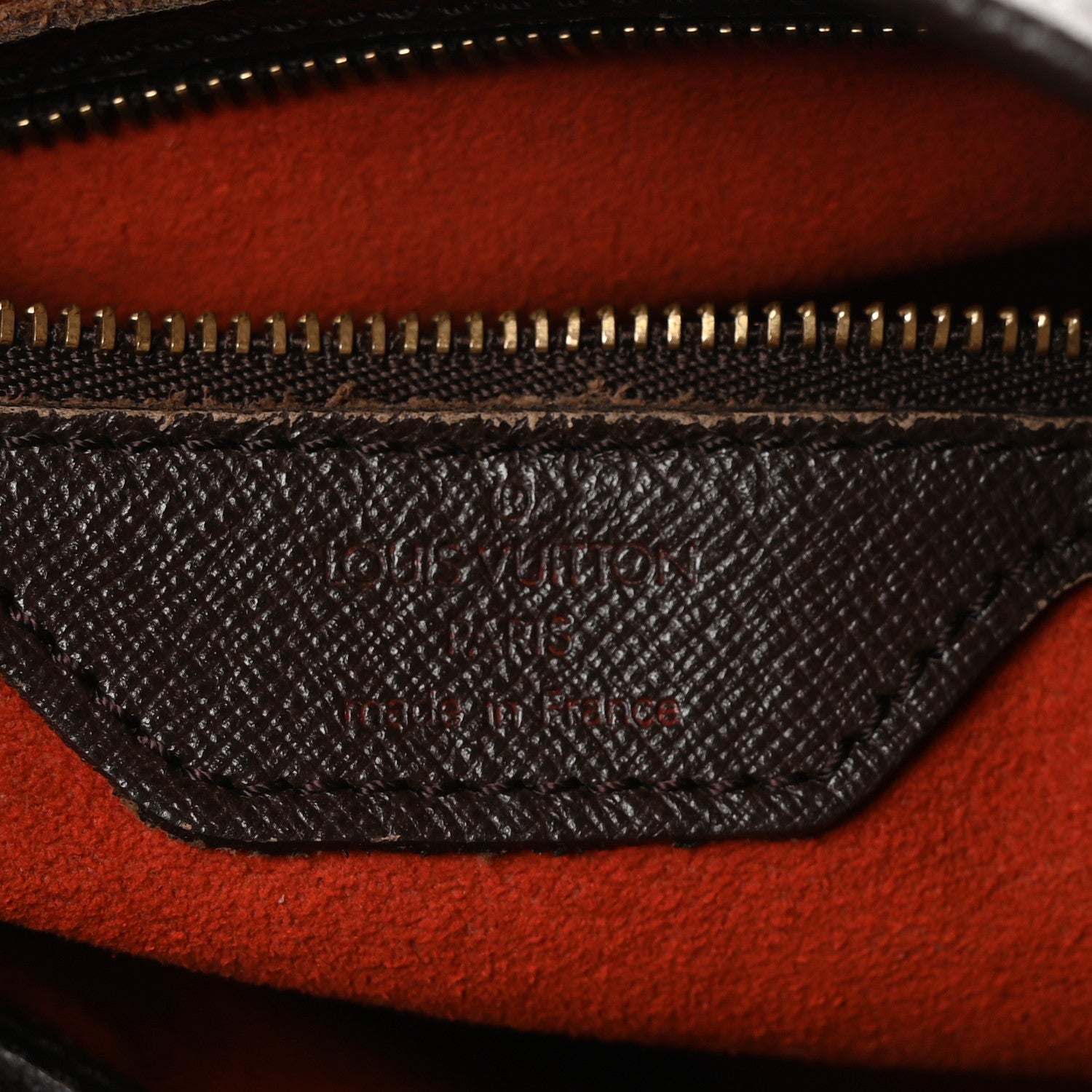Louis Vuitton Damier Ebene Marais Bucket 23 6 of 10