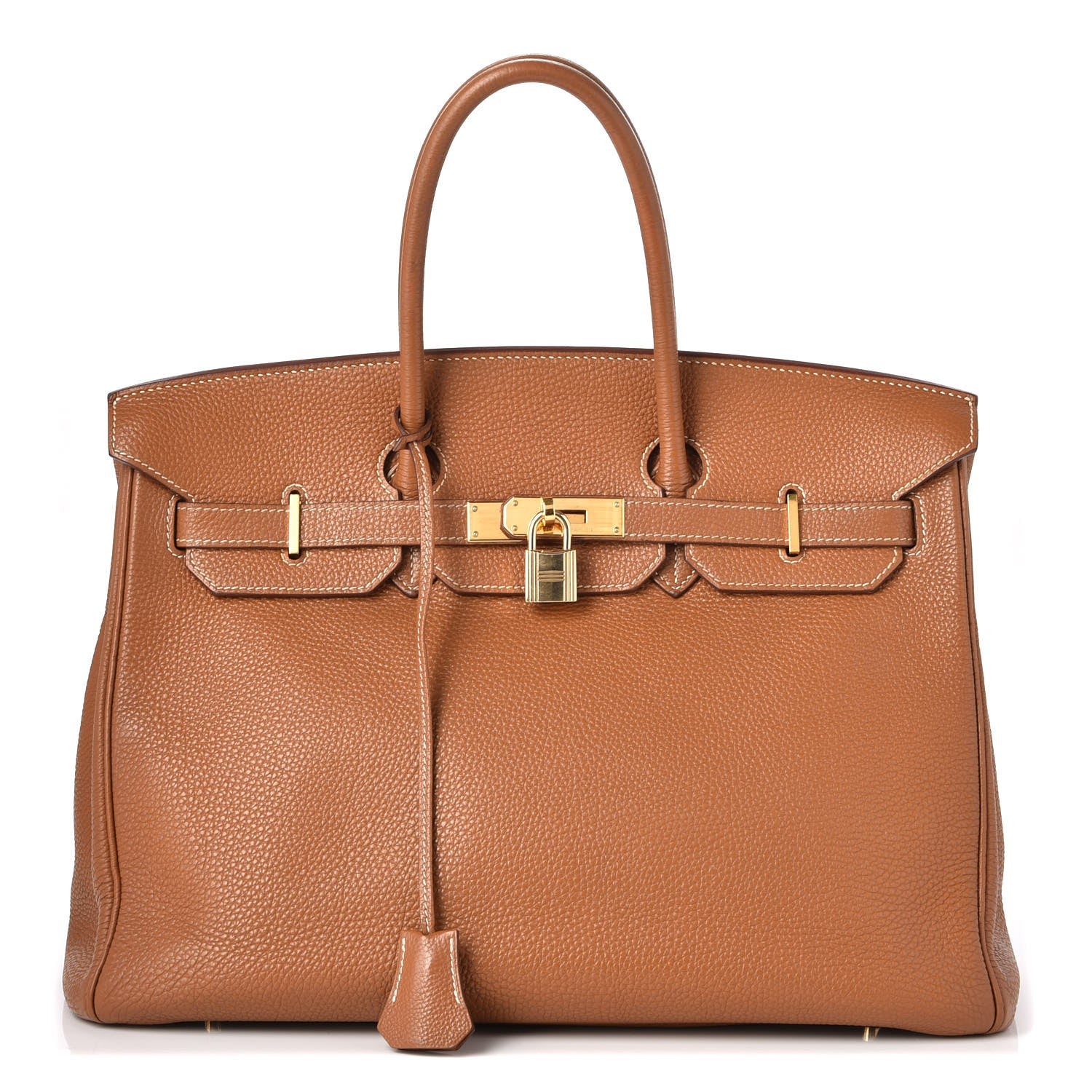 Hermes Togo Birkin 35 Gold 1 of 33