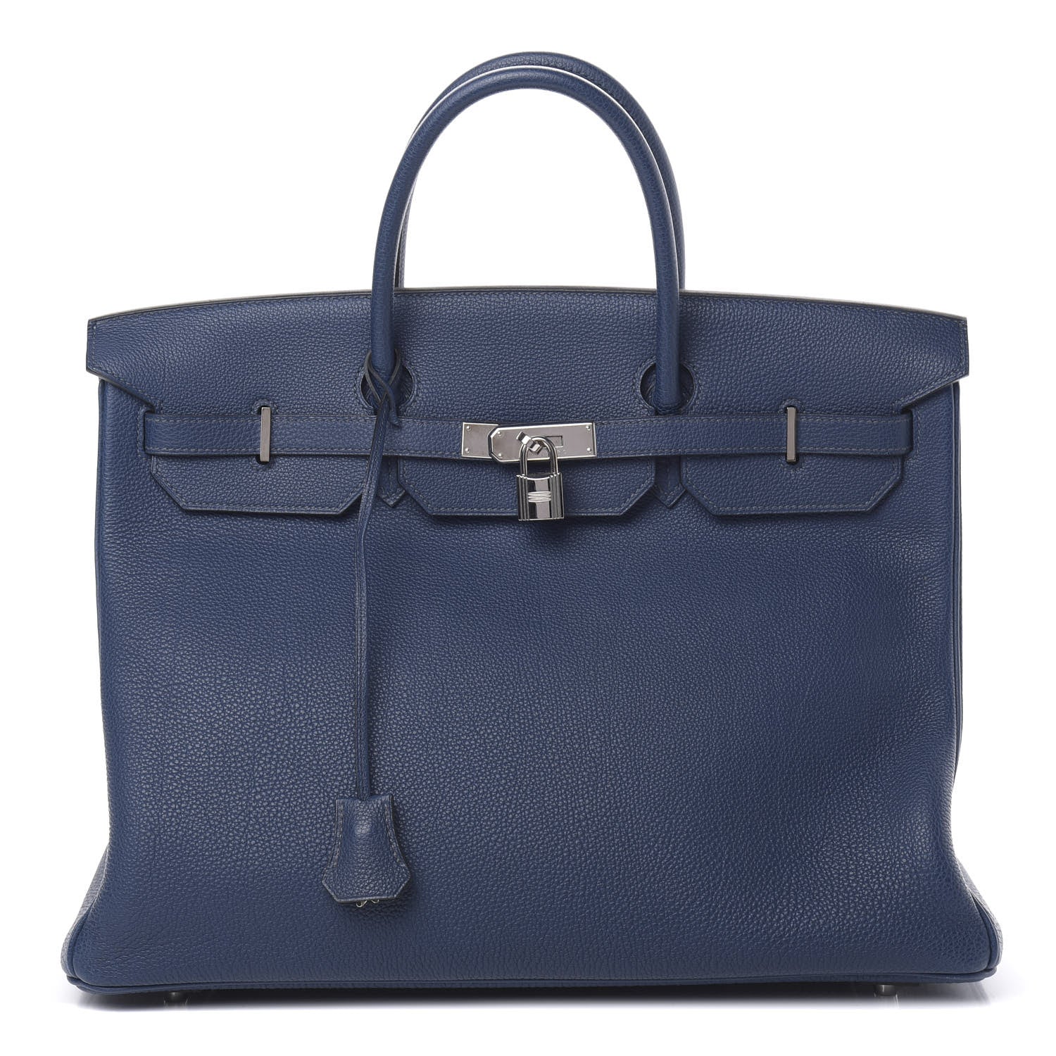 Hermes Togo Birkin 40 Bleu Thalassa 1 of 42