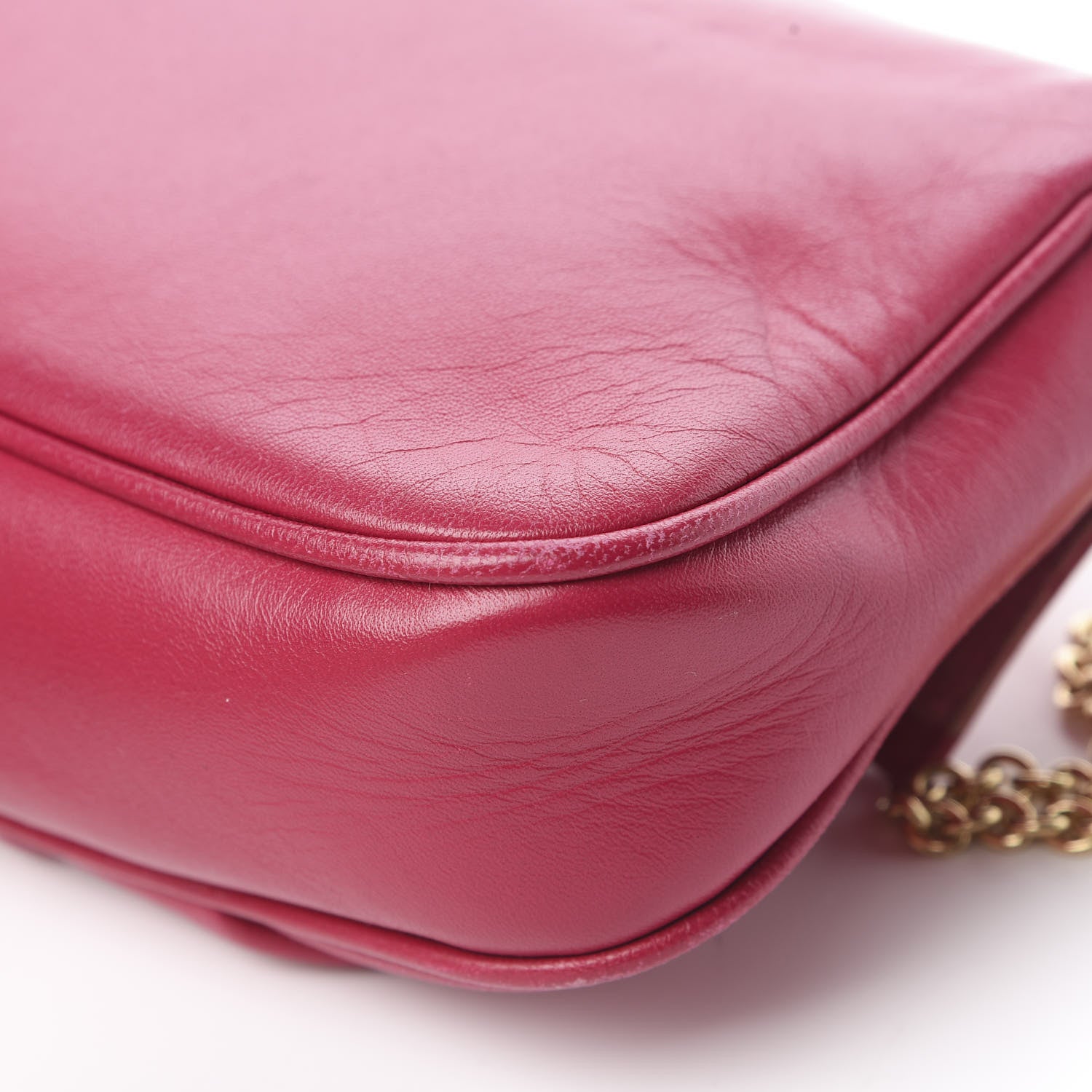 Fendi Nappa Fendista Pouchette Crossbody Fuxia Scuro 11 of 18