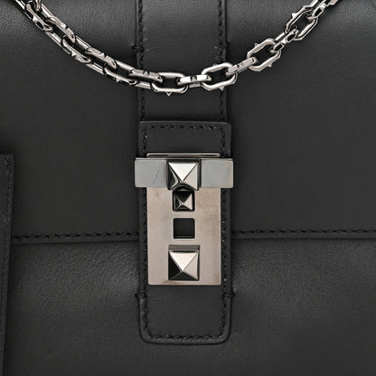 Valentino Garavani Vitello B-Rockstud Flap Black 7 of 11