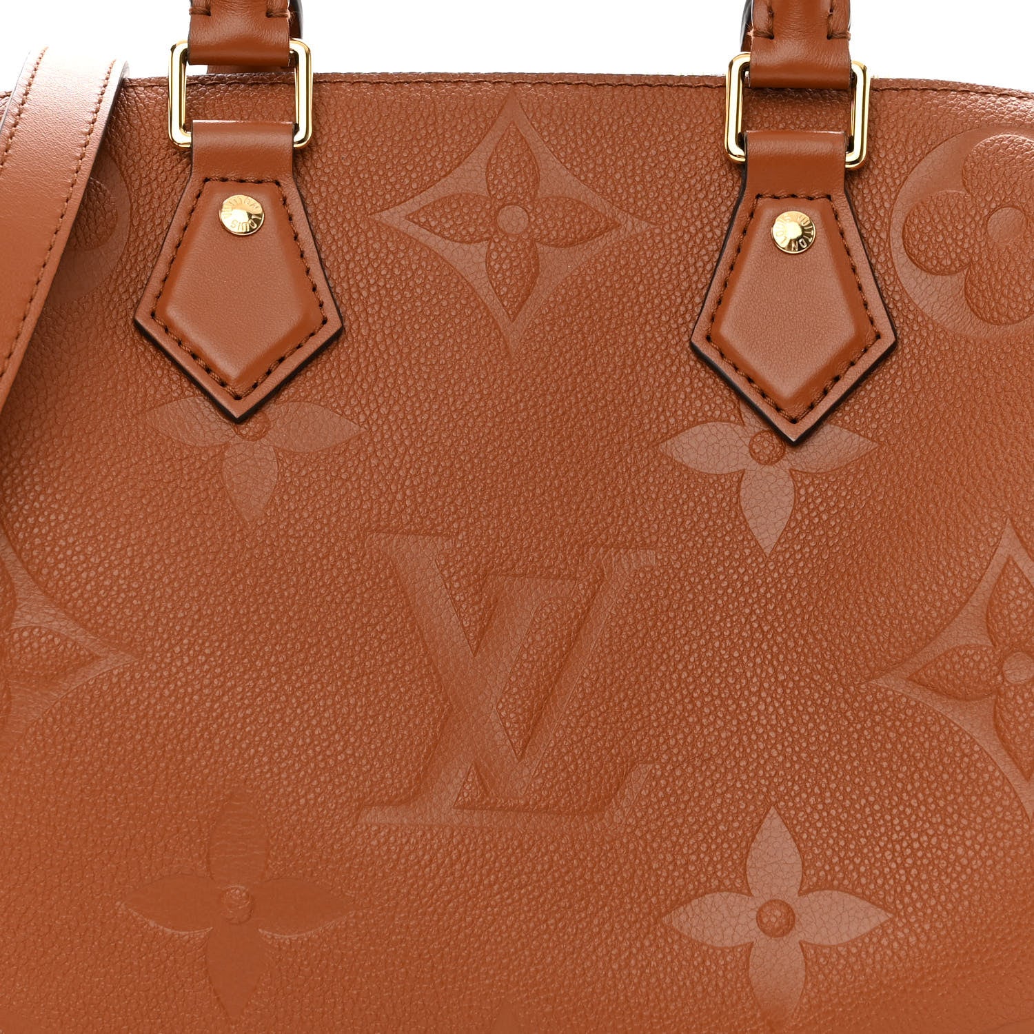 Louis Vuitton Empreinte Monogram Giant Speedy Bandouliere 25 Cognac 7 of 9