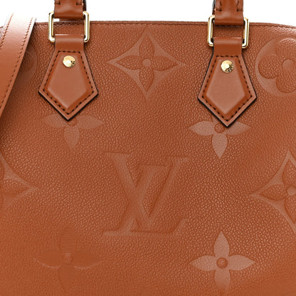 Louis Vuitton Empreinte Monogram Giant Speedy Bandouliere 25 Cognac 7 of 9