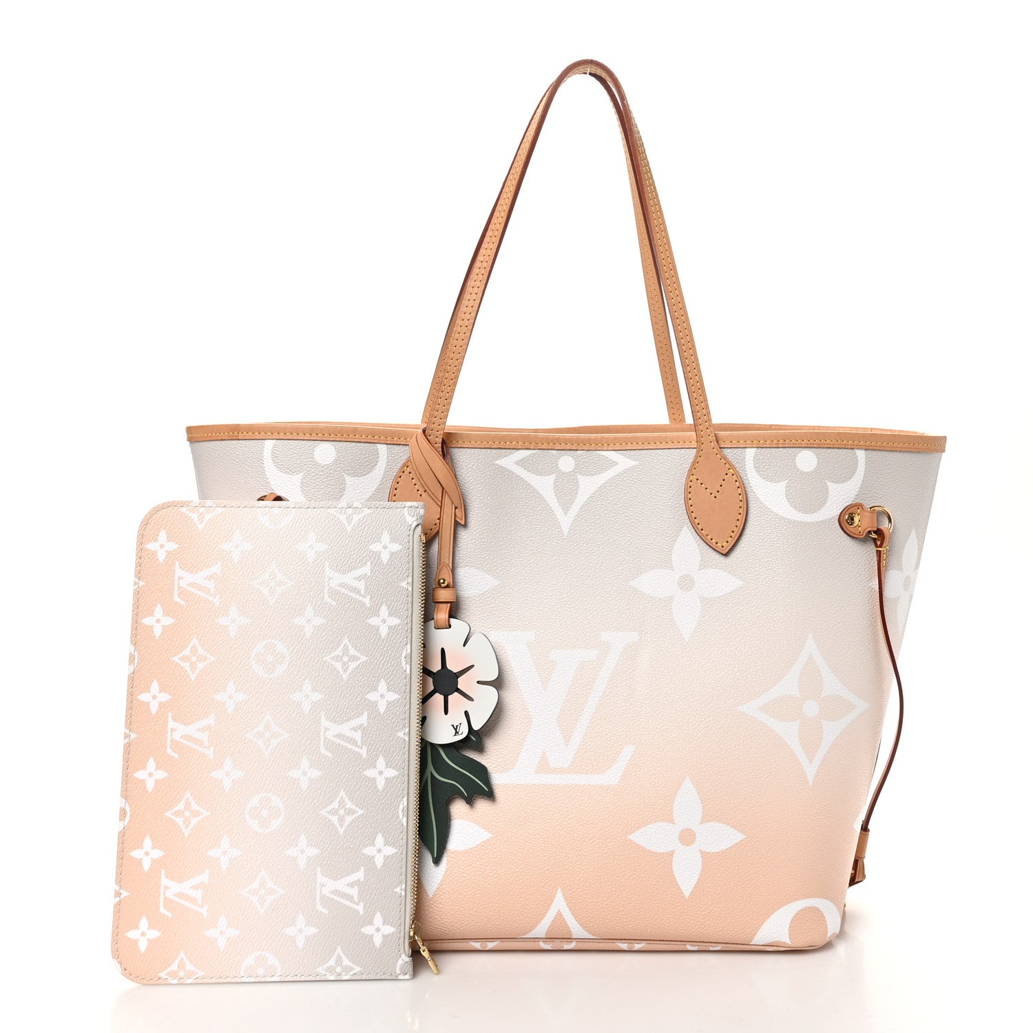 Louis Vuitton Monogram Giant By The Pool Neverfull MM Brume 2 of 11