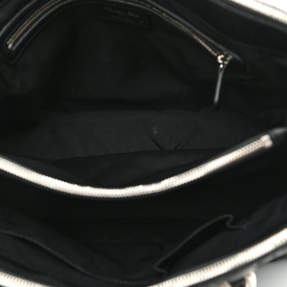 Christian Dior Lambskin Cannage Medium Dior Soft Shopping Tote Black 4 of 11