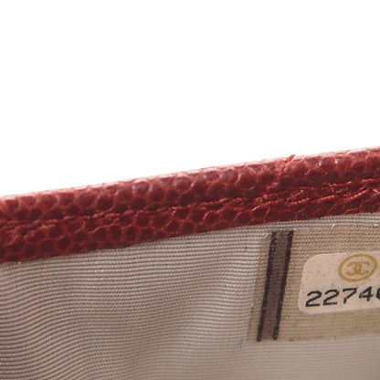 Chanel Caviar Quilted Card Holder Red 8 of 8