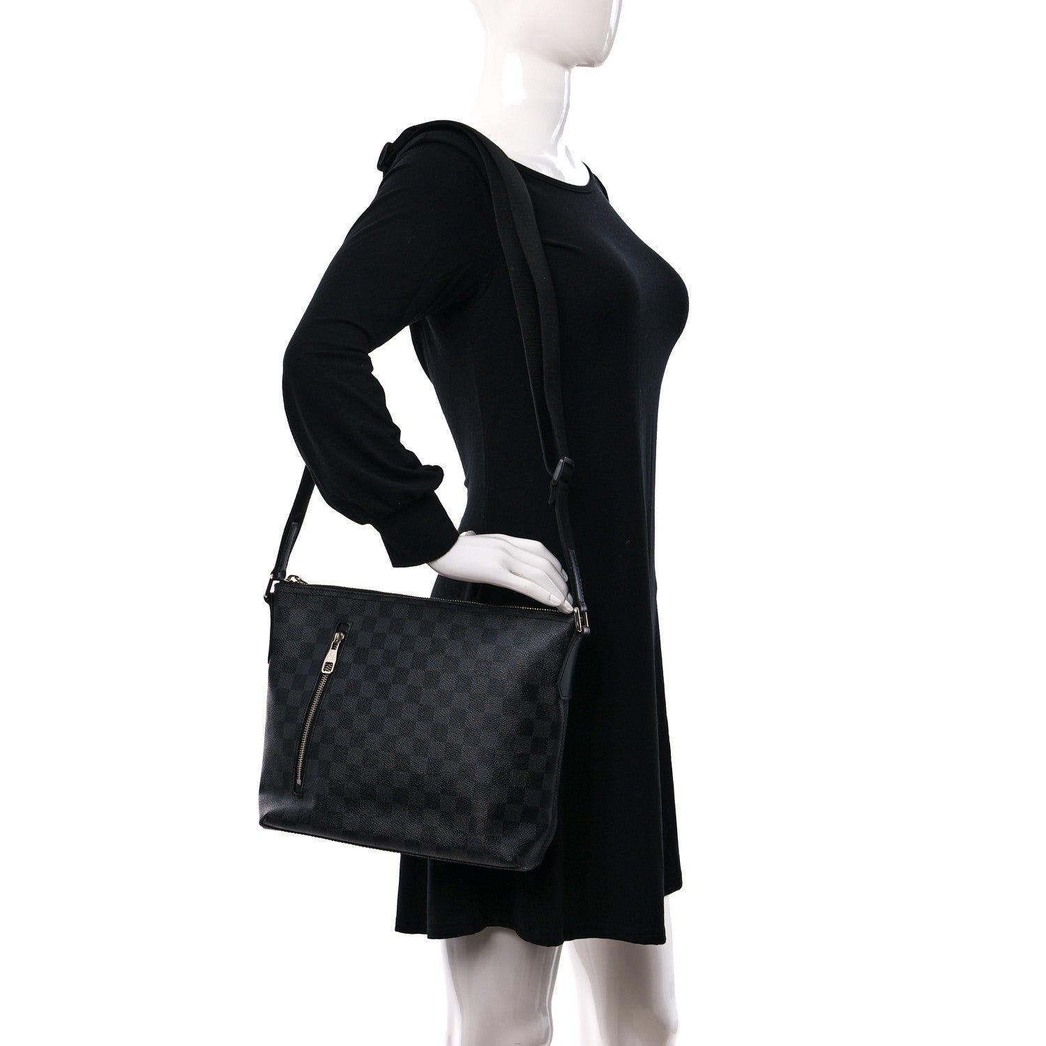 Louis Vuitton Damier Graphite Mick PM 2 of 9