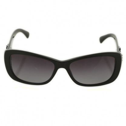 Chanel Camellia CC Sunglasses 5186 Black 4 of 10